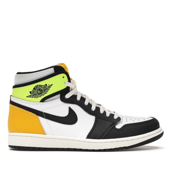 Jordan Other - -Edm- 🔋*NEW* Air Jordan 1 High ‘Volt University Gold’ (Sz 10.5)